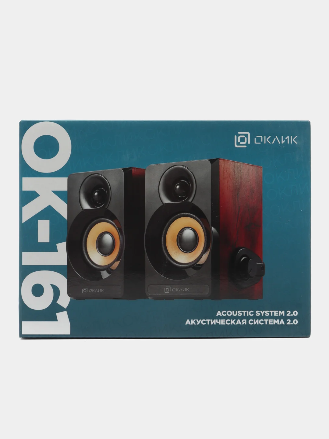 Черный колонки компьютерные Oklick OK-161 2,0