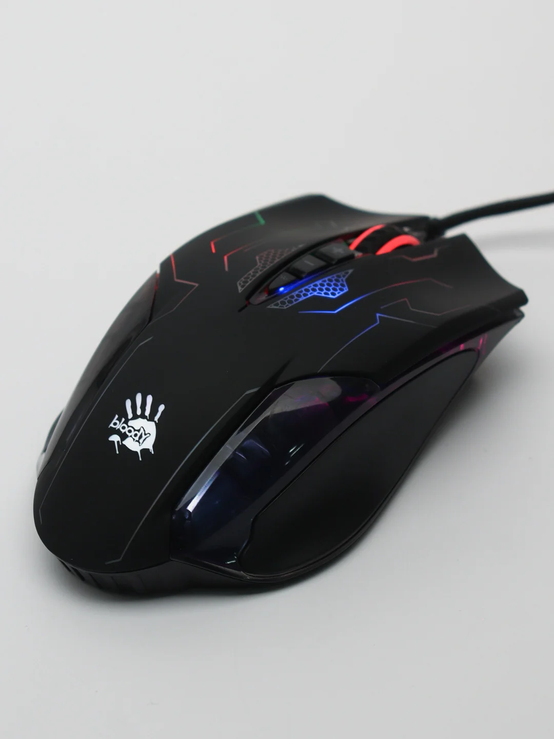 Черный мышь компьютерная игровая A4Tech Bloody Q51, оптическая, USB