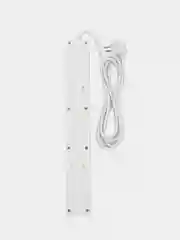 Белый сетевой фильтр-удлинитель с USB Buro, удлинитель юсб, 1,8 м / 3 м / 5 м