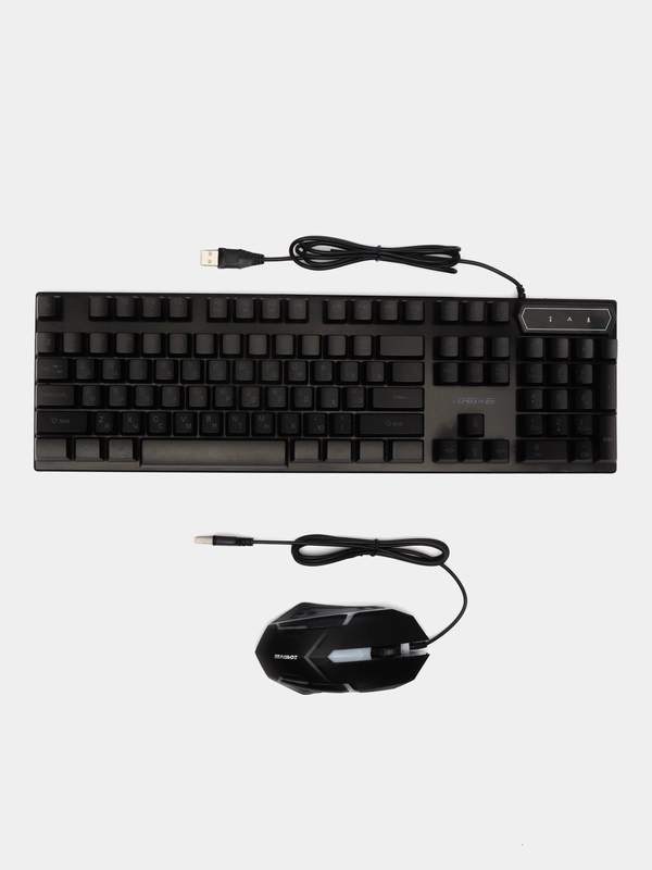 Игровой набор: клавиатура и мышь с подсветкой ZE 9810, 9830