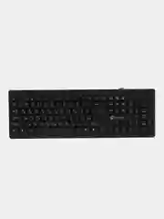 Черный клавиатура компьютерная Oklick 95M, USB, проводная, мембранная