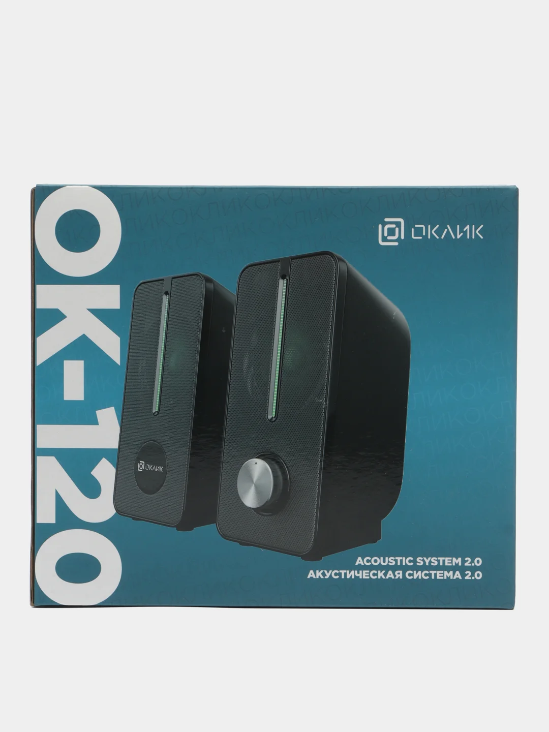 Колонки компьютерные Oklick OK-120 2.0, 6 Вт