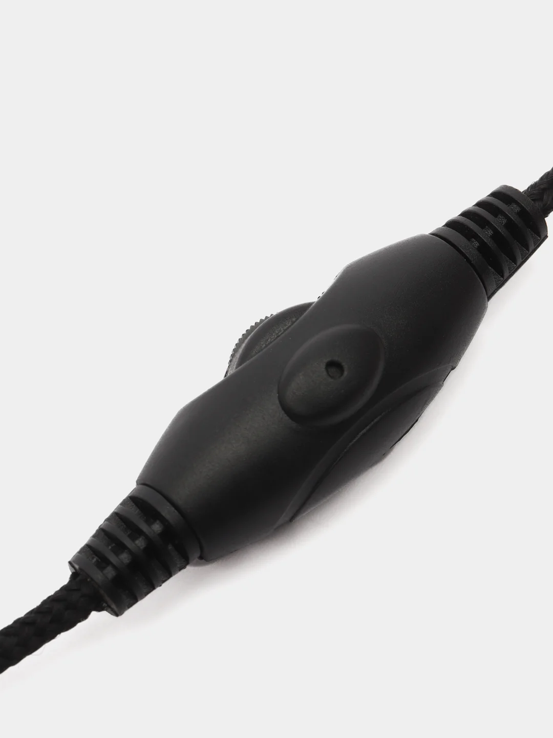 Черный наушники компьютерные Oklick HS-M200, с микрофоном, накладные, 1.8 м