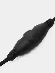 Черный наушники компьютерные Oklick HS-M200, с микрофоном, накладные, 1.8 м