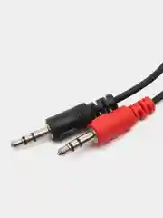 Черный наушники компьютерные Oklick HS-M200, с микрофоном, накладные, 1.8 м