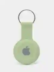 Лесной зеленый чехол-брелок защитный для Apple Airtag, силиконовый, с кольцом, подвеска на трекер