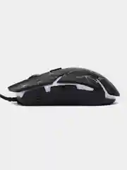Черный мышь игровая компьютерная Oklick 701G, с подсветкой