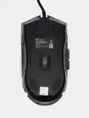 Черный мышь игровая компьютерная Oklick 701G, с подсветкой