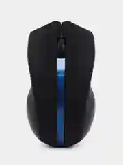 Синий мышь компьютерная Oklick 615MW, беспроводная, USB