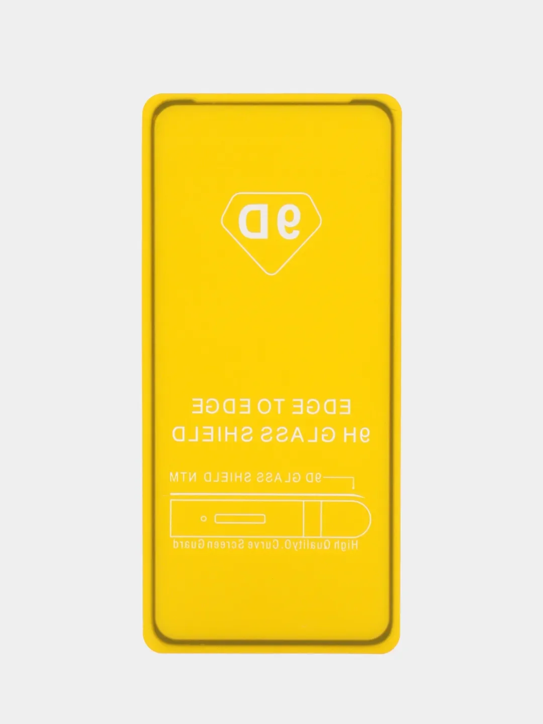 Черный защитное стекло 9D для Tecno Spark 20/20C/Smart 8/Spark Go 2024/HOT 40i