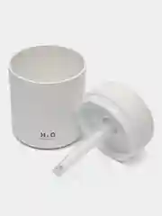 Белый увлажнитель воздуха, с подсветкой, для дома, автомобиля, H2O