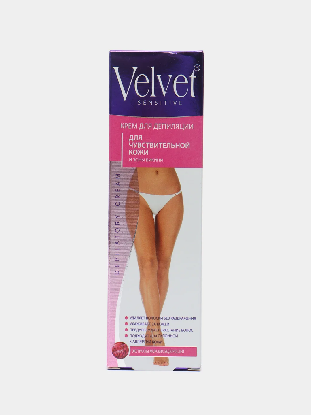 Крем для депиляции зоны бикини Velvet, 100 мл