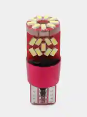 Лампа габаритов, светодиодная, с обманкой, белый, T10, W5W, 27 SMD, 12-24V