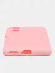 Розовый чехол Xiaomi Poco F3/F3 Pro, Redmi K40/K40 Pro, силиконовый, цветной, матовый