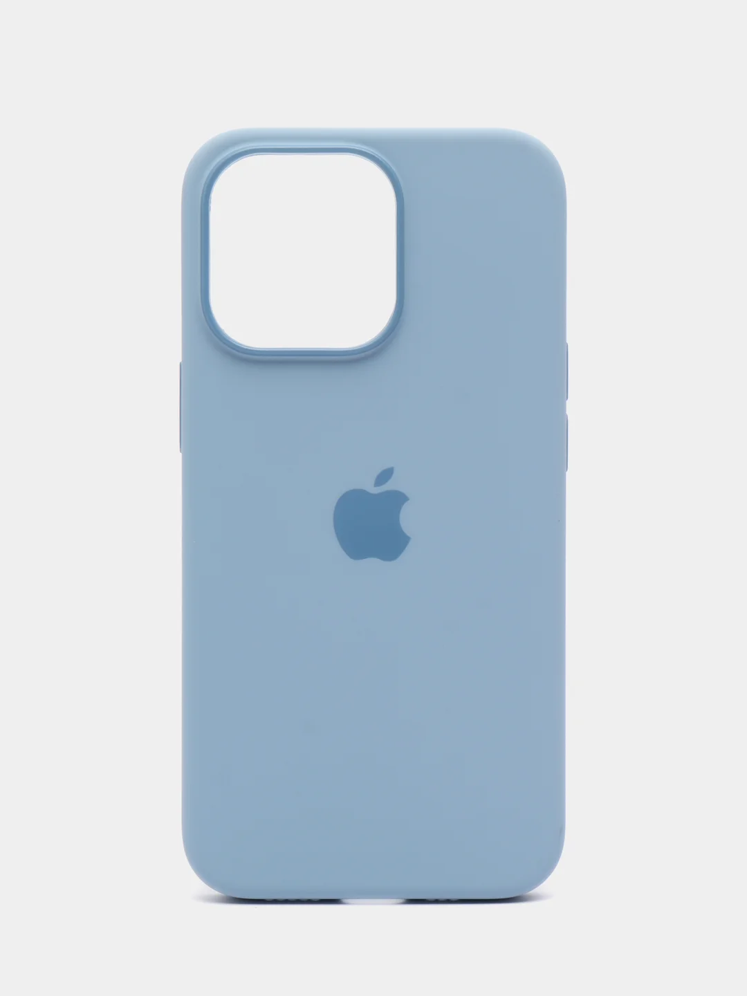 Голубой чехол силиконовый c MagSafe для iPhone 13 / 13 Pro / 13 Pro Max