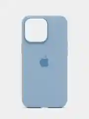Голубой чехол силиконовый c MagSafe для iPhone 13 / 13 Pro / 13 Pro Max
