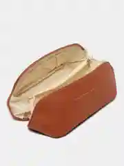 Коричневый косметичка женская