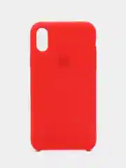 Алый чехол силиконовый Silicone Case для iPhone X / Xs / 11 Pro / 11 Pro Max