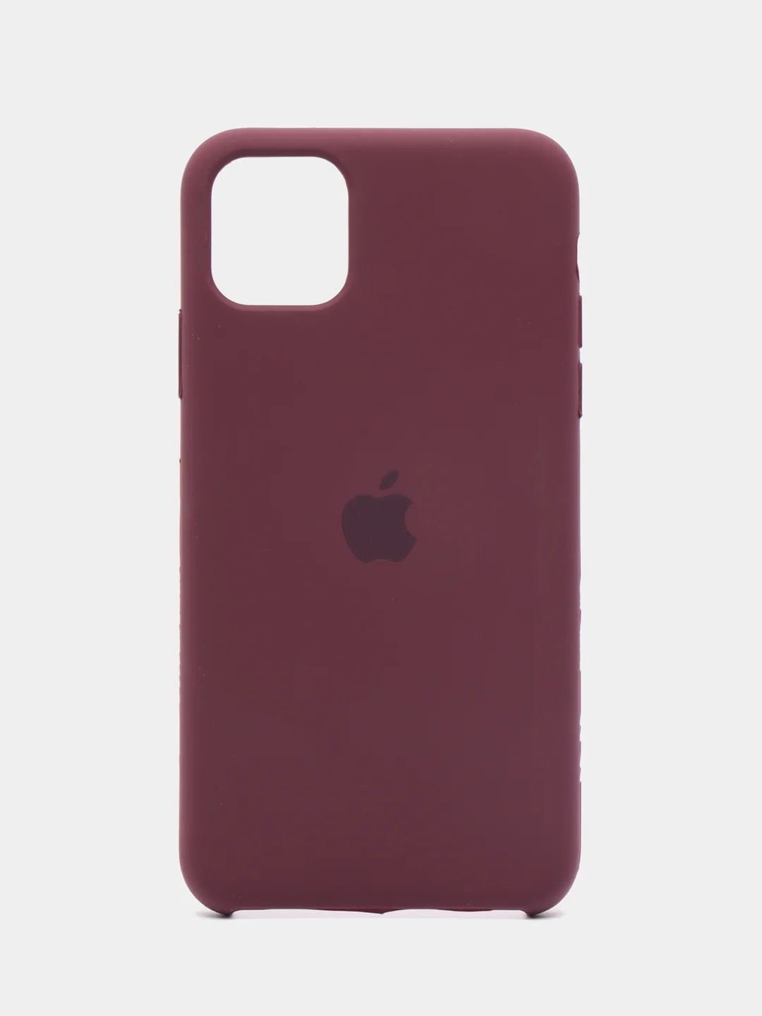 Багровый чехол силиконовый Silicone Case для iPhone X / Xs / 11 Pro / 11 Pro Max