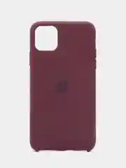 Багровый чехол силиконовый Silicone Case для iPhone X / Xs / 11 Pro / 11 Pro Max