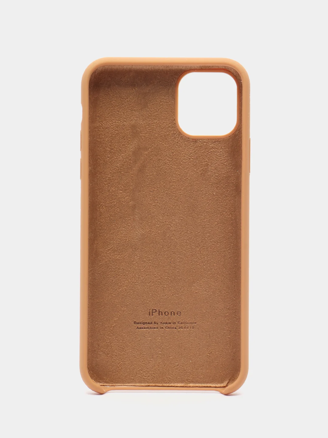Бежевый меланж чехол силиконовый Silicone Case для iPhone X / Xs / 11 Pro / 11 Pro Max