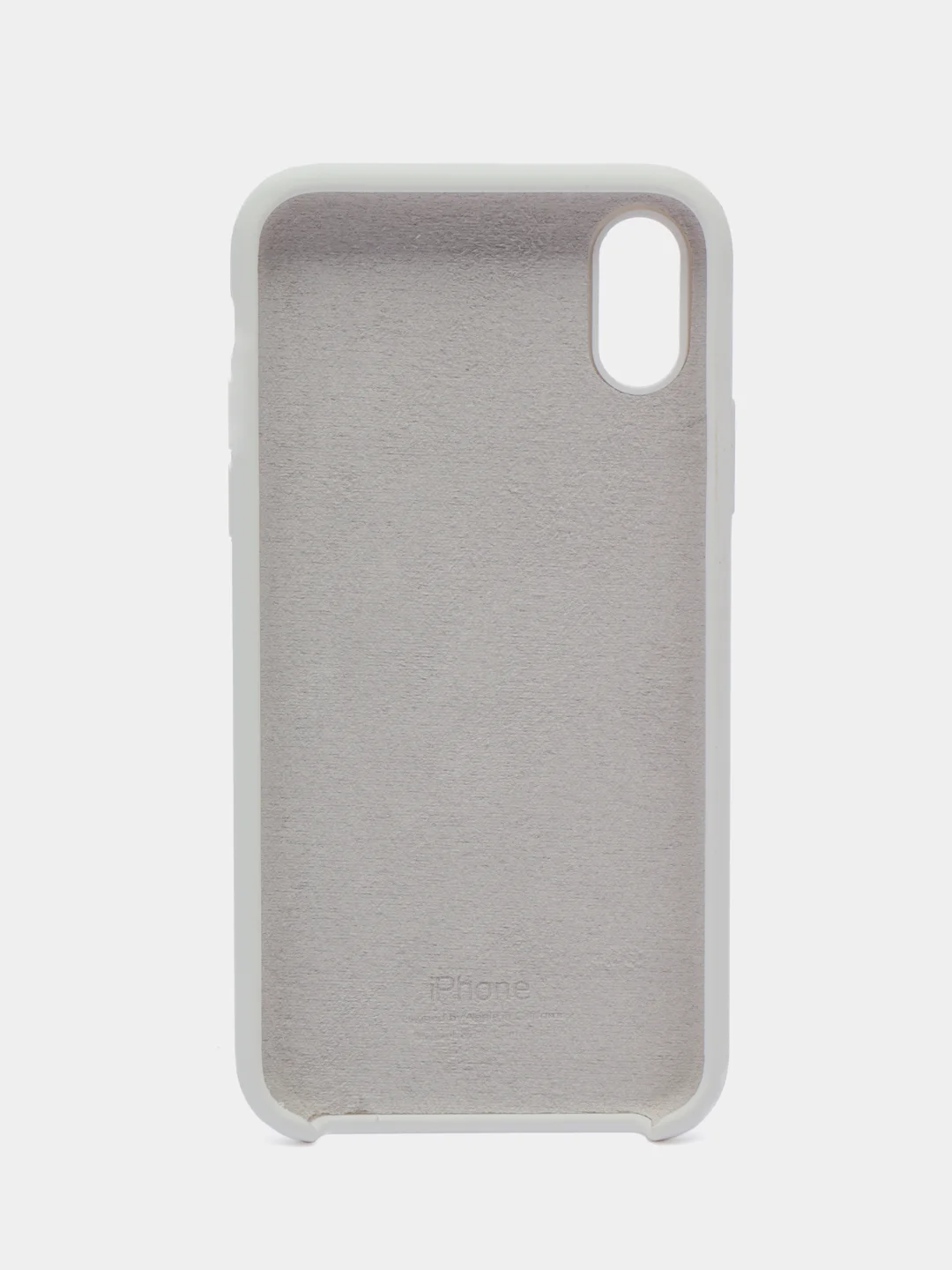 Белый чехол силиконовый Silicone Case для iPhone X / Xs / 11 Pro / 11 Pro Max