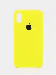 Желтый чехол силиконовый Silicone Case для iPhone X / Xs / 11 Pro / 11 Pro Max