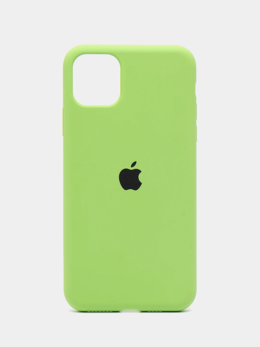 Зеленый чехол силиконовый Silicone Case для iPhone X / Xs / 11 Pro / 11 Pro Max