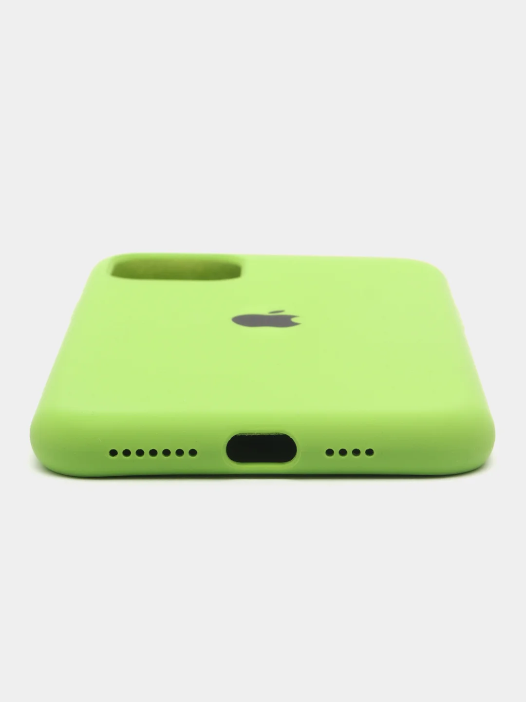 Зеленый чехол силиконовый Silicone Case для iPhone X / Xs / 11 Pro / 11 Pro Max