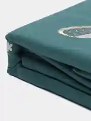 Серый меланж комплект постельного белья, 1.5 спальный, из сатина
