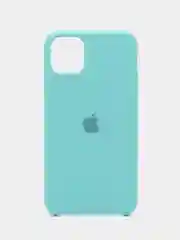 Небесно-голубой чехол силиконовый Silicone Case для iPhone X / Xs / 11 Pro / 11 Pro Max