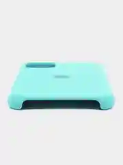 Небесно-голубой чехол силиконовый Silicone Case для iPhone X / Xs / 11 Pro / 11 Pro Max