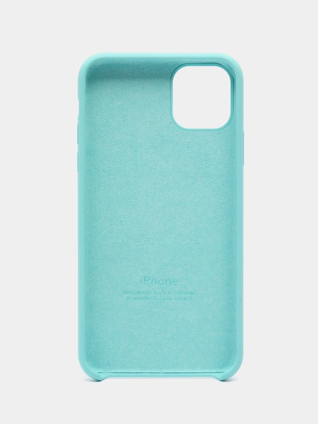 Небесно-голубой чехол силиконовый Silicone Case для iPhone X / Xs / 11 Pro / 11 Pro Max