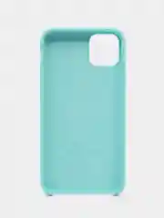 Небесно-голубой чехол силиконовый Silicone Case для iPhone X / Xs / 11 Pro / 11 Pro Max