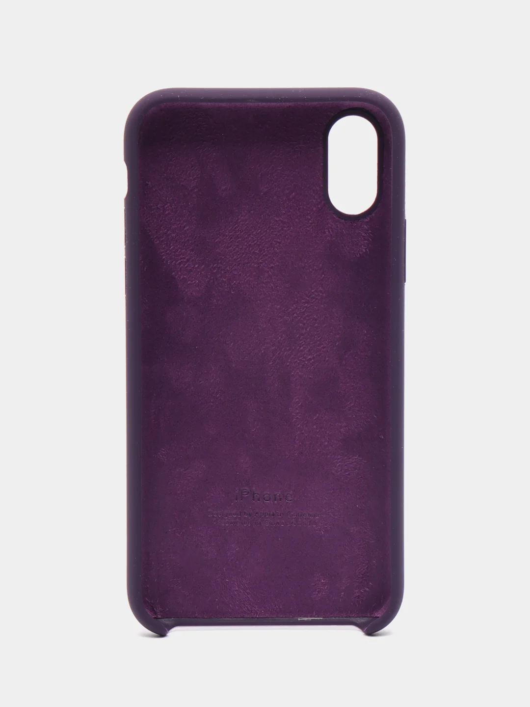 Фиолетовый чехол силиконовый Silicone Case для iPhone X / Xs / 11 Pro / 11 Pro Max