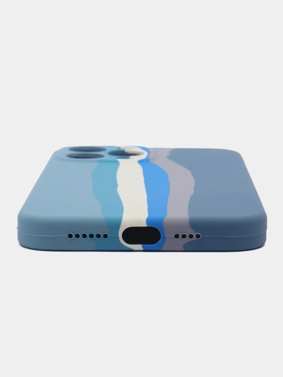 Лазурный чехол силиконовый Silicone Case для iPhone 13 Pro Max
