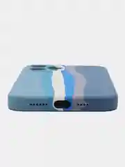 Лазурный чехол силиконовый Silicone Case для iPhone 13 Pro Max