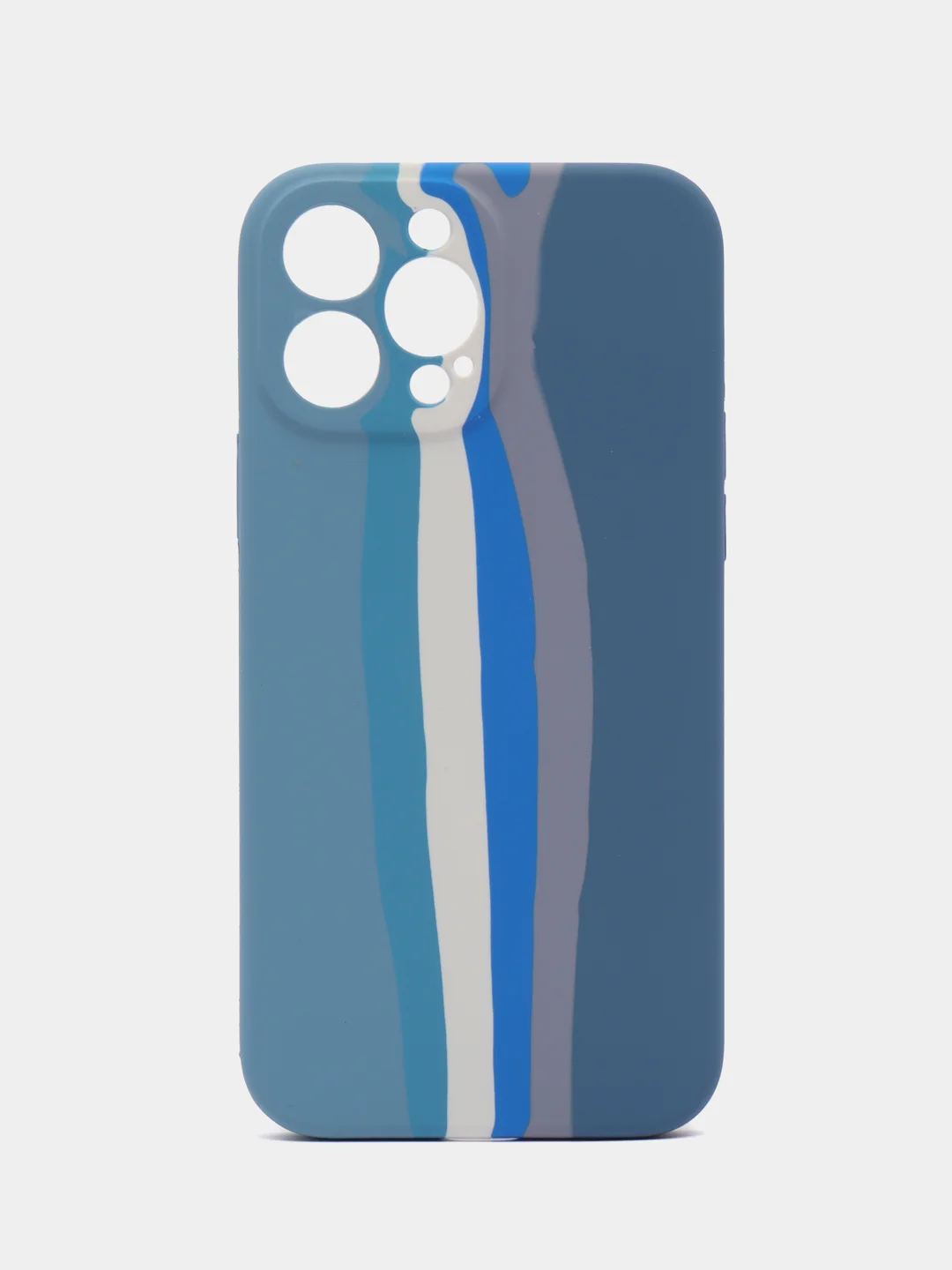 Лазурный чехол силиконовый Silicone Case для iPhone 13 Pro Max