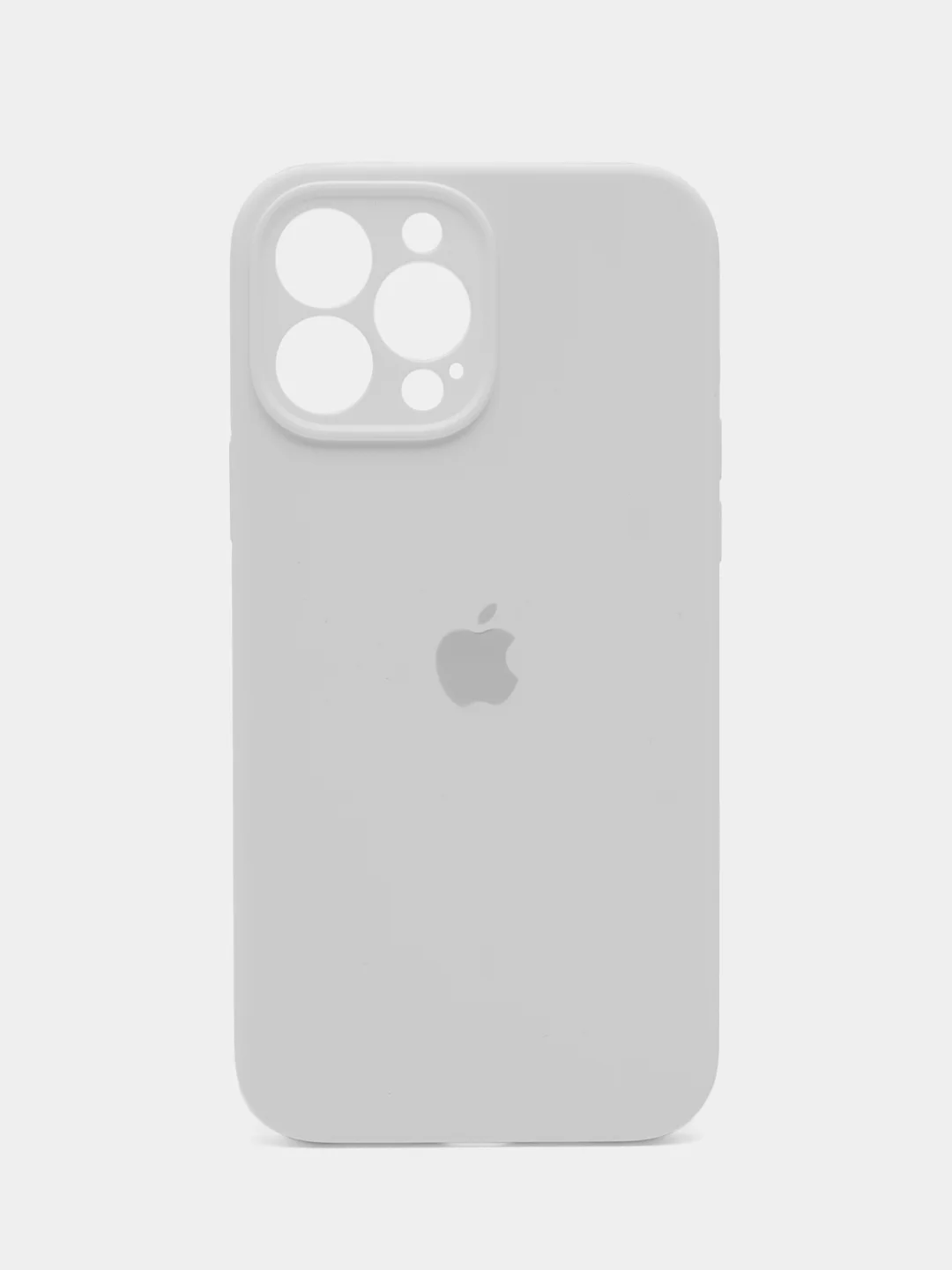 Молочный чехол силиконовый Silicone Case для iPhone 13 Pro Max