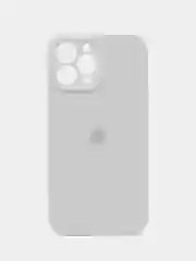 Молочный чехол силиконовый Silicone Case для iPhone 13 Pro Max