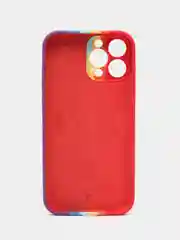Разноцветный чехол силиконовый Silicone Case для iPhone 13 Pro Max