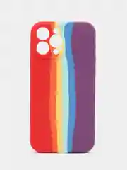 Разноцветный чехол силиконовый Silicone Case для iPhone 13 Pro Max