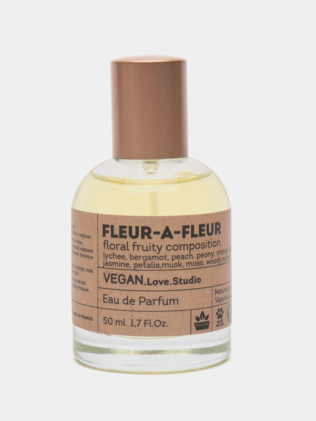 Туалетная вода для женщин Vegan Love Studio Fleur-a-Fleur, 50 мл