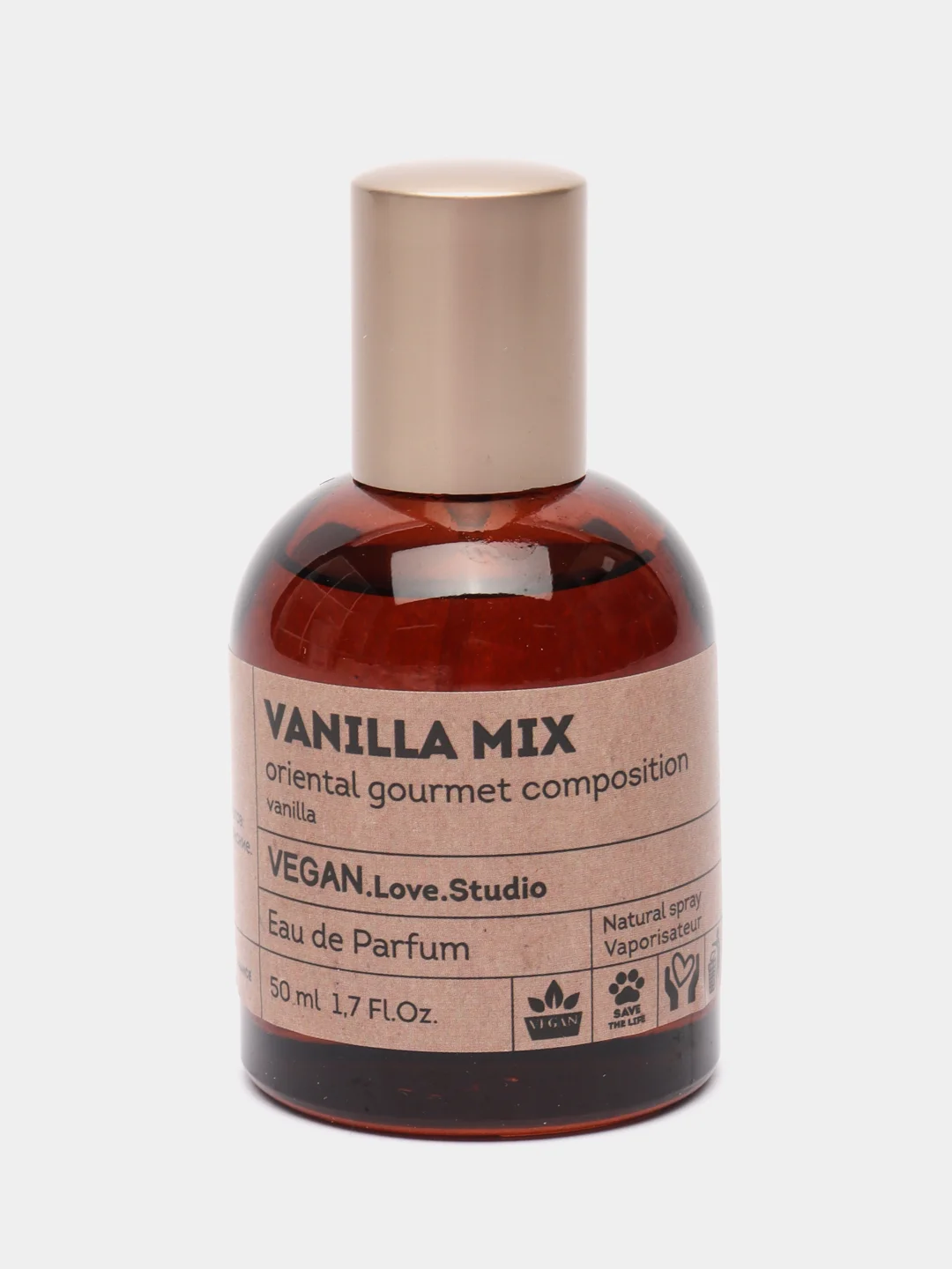 Туалетная вода для женщин Vegan Love Studio Vanilla Mix, 50 мл