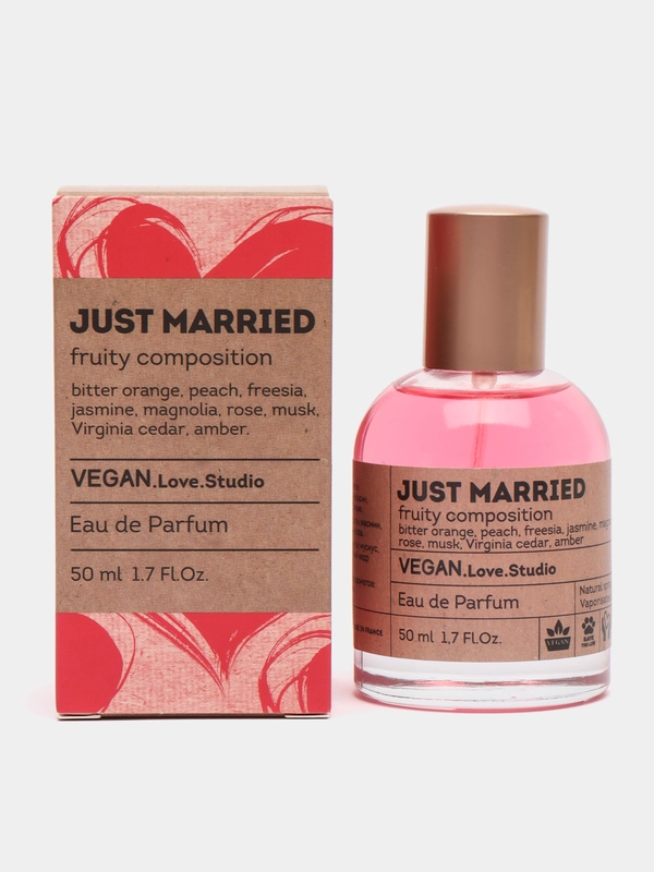 Туалетная вода для женщин Vegan Love Studio Just Married, 50 мл