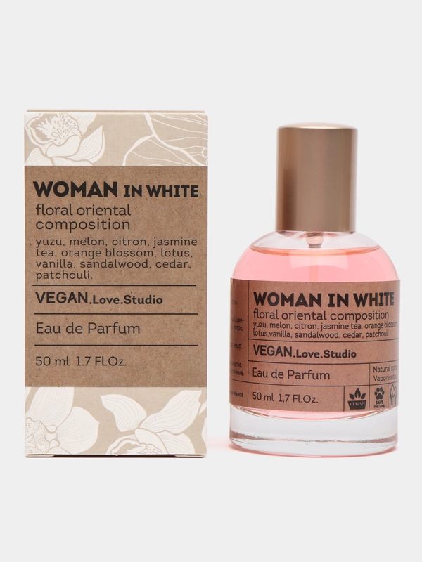 Туалетная вода для женщин Vegan Love Studio Woman In White, 50 мл