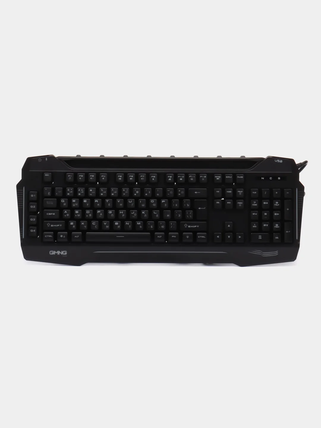 Черный клавиатура игровая GMNG 975GK, USB, регулируемая подсветка