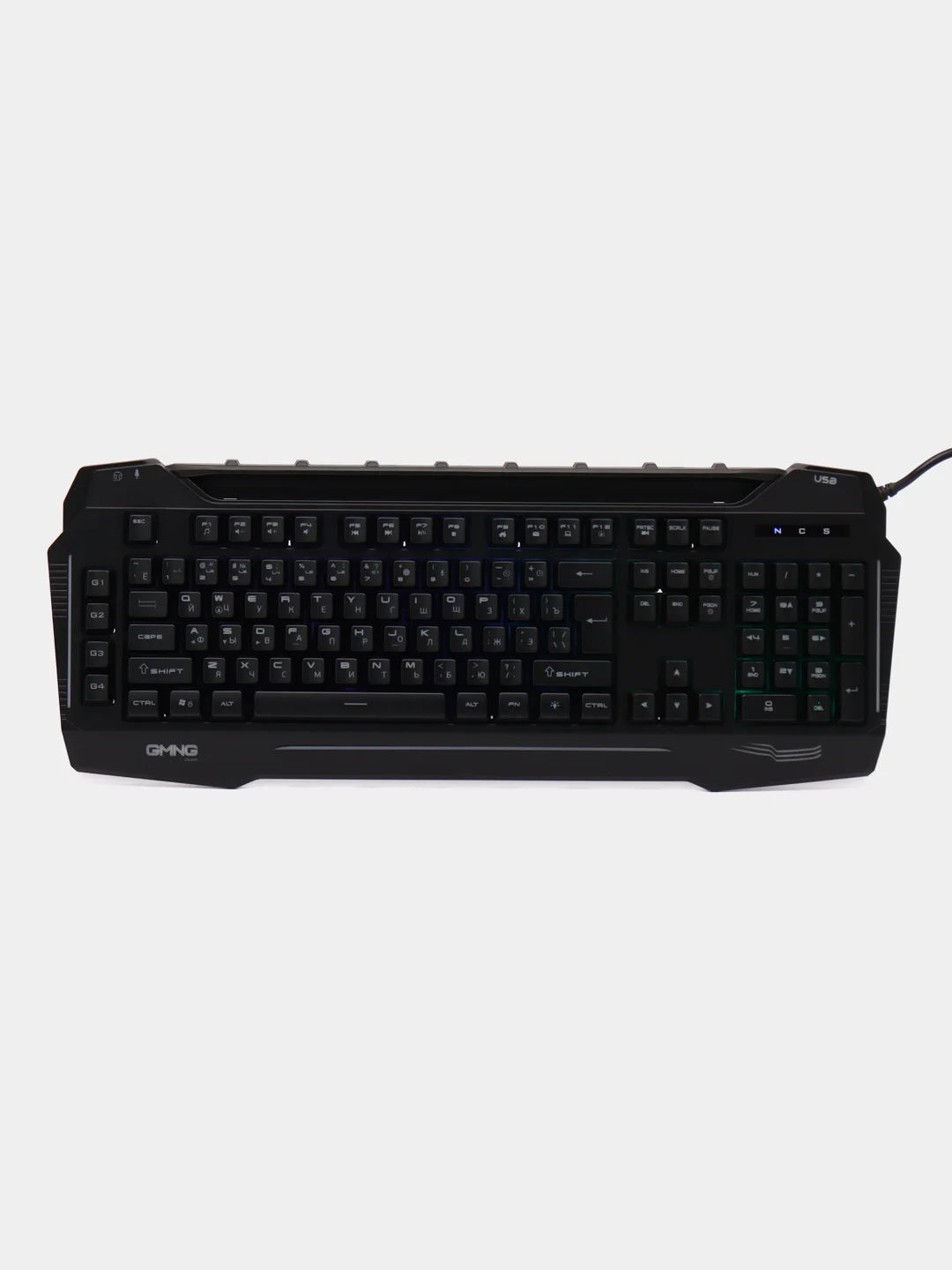 Черный клавиатура игровая GMNG 975GK, USB, регулируемая подсветка