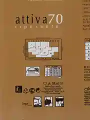 Коричневый колготки капроновые OMSA attiva, 70 ден, тонкие, поддерживающие