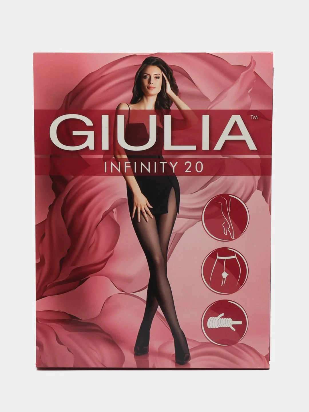 Бежевый колготки женские Giulia INFINITY 20 Comfort